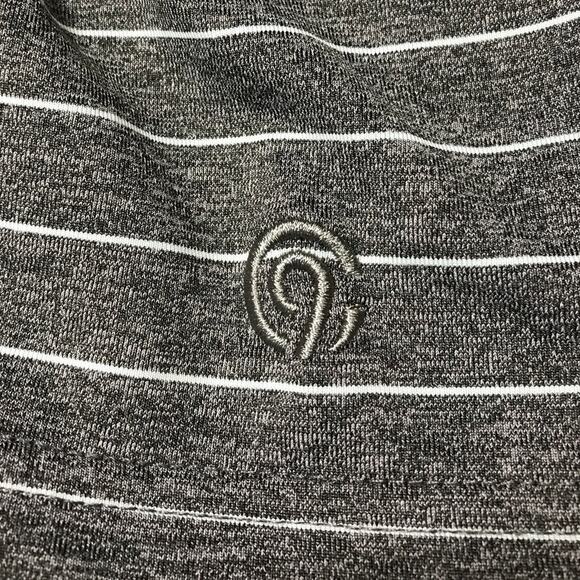 Champion Striped Collared Short Sleeve Athletic Polo Shirt M - Picture 7 of 8